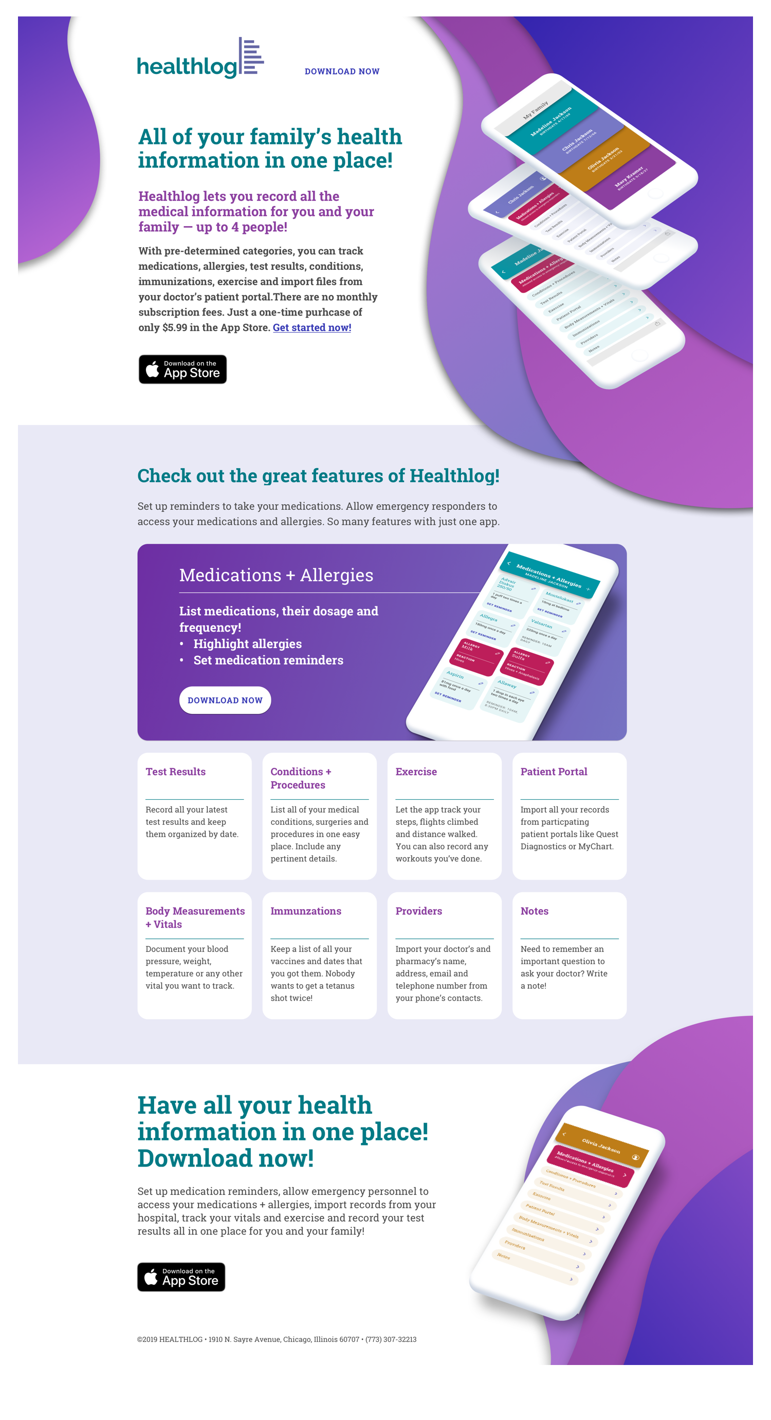 Marketing Page